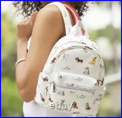 Disney Store Parks Disney Dogs Mini Backpack Oh My Disney Lady, Max, Dug, Bolt+ NEW