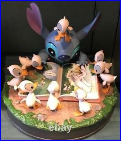 Disney parks stitch and ducklings medium figure new in box