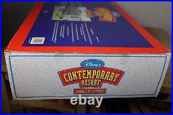 Disney's Contemporary Resort Monorail Playset Theme Park Toy Accessory Boxed HTF