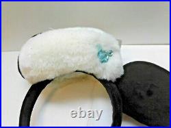 In Hand! Tokyo Disney parks exclusive Minnie ears headband white fluffy