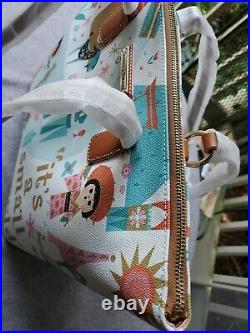 It's A Small World Dooney And Bourke Tote Bag Purse Disney Parks NEW