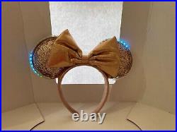 LED Theme Park Rose Gold Mouse Ears