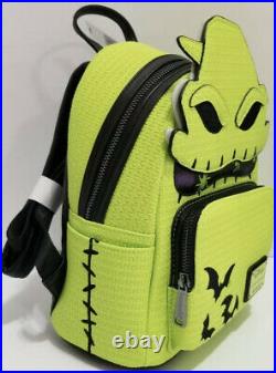 Loungefly Disney Parks Halloween Oogie Boogie Glow In The Dark Mini Backpack New