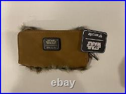 Loungefly Wallet And Disney Parks Ewok Minnie Ears Headband Star Wars NWT