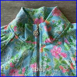 M NWT Lilly Pulitzer Disney Parks Skipper Popover Blue Ibiza Lilly Loves Disney