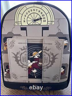 Mickey & Friends Hollywood Tower Hotel Disney Parks LOUNGEFLY Mini Backpack NWT