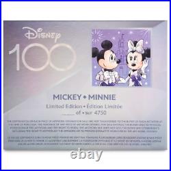 NEW Disney Parks 100 Mickey & Minnie Mouse LE 4750 Deluxe Doll Figure Box Set