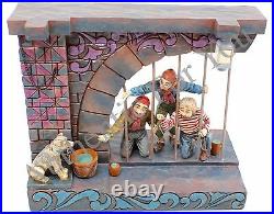NEW Disney Parks Art Jim Shore Pirates of the Caribbean Jail Scene Figurine