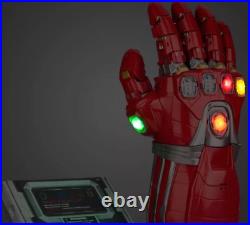 NEW Disney Parks Avengers Vault Iron Man Nano Infinity Gauntlet withStones