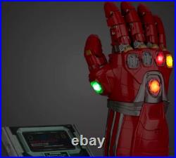 NEW Disney Parks Avengers Vault Iron Man Nano Infinity Gauntlet withStones