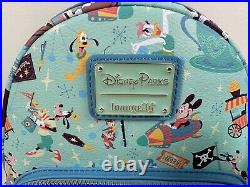 NEW Loungefly DISNEY Mickey Mouse & Friends PLAY IN THE PARK Backpack + Ears NEW