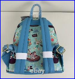 NEW Loungefly DISNEY Mickey Mouse & Friends PLAY IN THE PARK Backpack + Ears NEW