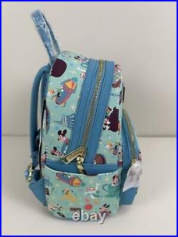 NEW Loungefly DISNEY Mickey Mouse & Friends PLAY IN THE PARK Backpack + Ears NEW