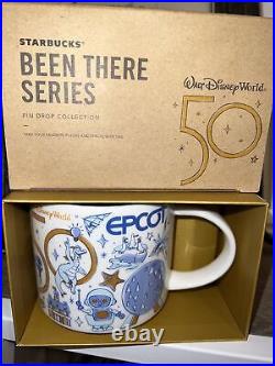 NEW Starbucks EPCOT Disney Parks 50th Anniversary Been There Series Mug Limited