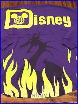 NEW Walt Disney World WDW 2021 Maleficent Villains Spirit Jersey XL Dragon Fire