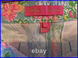 NWT 2022 Disney Parks x Lilly Pulitzer Buttercup Scallop Shorts Women's Size 12