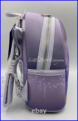 NWT Disney Parks 100 Decades Loungefly Cinderella Lenticular Mini Backpack