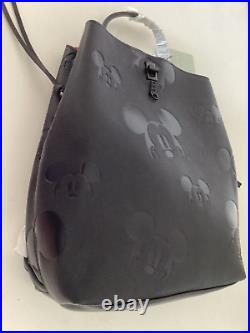 NWT! Disney Parks 100 Mickey Mouse Black Handbag Backpack