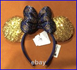NWT Disney Parks DISNEYLAND CLUB 33 Minnie Mouse Ears VHTF- RARE