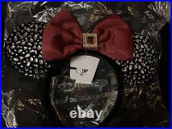 NWT Disney Parks Designer Collection BaubleBar Limited Minnie Ears Headband