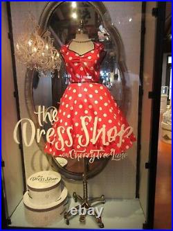 NWT Disney Parks Dress Shop Minnie Mouse X-Small The Original Red Polka Dots