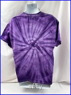 NWT Disney Parks Figment Epcot Center Purple Tie Dye T-Shirt Size XL