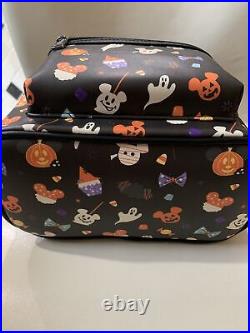 NWT Disney Parks Loungefly HALLOWEEN Snacks Mini Backpack Bag MICKEY