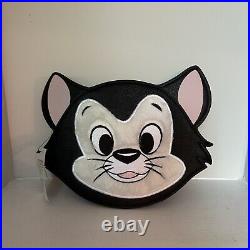 NWT Disney Parks Loungefly Pinocchio Figaro The Cat Purse Crossbody Bag