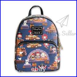 NWT Disney Parks Pirates Of The Caribbean Loungefly Mini Backpack