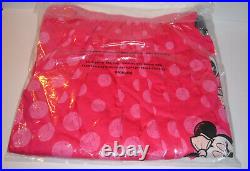 NWT Disney Parks The Dress Shop Minnie Mouse Polka Dot Pink Adult Dress Size S