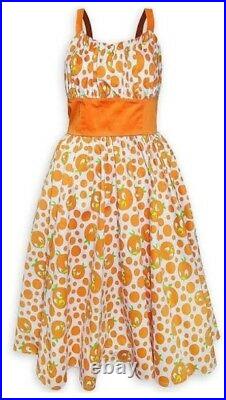 NWT Disney Parks The Dress Shop Womens Orange Bird Dress XS S M L XL XXL