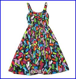 NWT Disney Parks Women's The Dress Shop Monsters, Inc Doors Boo Sulley Dress XS