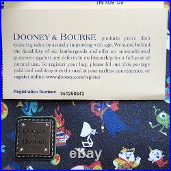 NWT Disney Parks x Dooney & Bourke Pixar Characters Print Hobo Bag Purse $228
