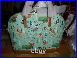 NWT Dooney & Bourke Disney Parks Bambi and Forest Friends Satchel NWT