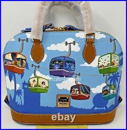 NWT! GENUINE Disney Parks Dooney & Bourke SKYLINER Satchel Handbag