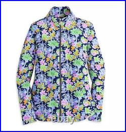 NWT Lilly Pulitzer DISNEY PARKS COLLECTION Mickey Minnie Mouse Zip Jacket Large