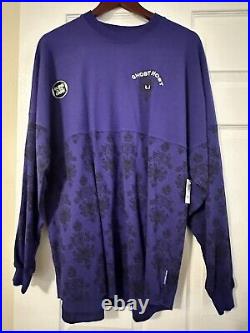 NWT Original Disney Parks Spirit Jersey Ghost Host The Haunted Mansion Sz M