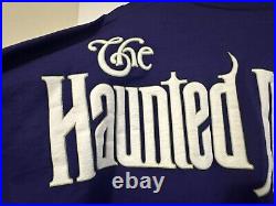 NWT Original Disney Parks Spirit Jersey Ghost Host The Haunted Mansion Sz M