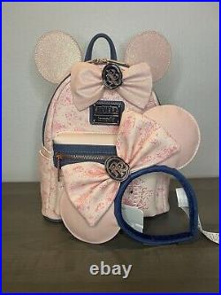 NWT Walt Disney World Parks DVC Riviera Resort Loungefly Backpack & Ears IN HAND