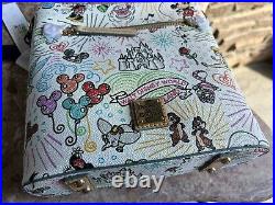 NWT With Defect Disney Parks Dooney & Bourke Sketch Crossbody Purse