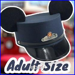 New ADULT Disney Mickey Mouse Conductor Hat From Disneyland Disney Parks