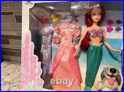 New Disney Parks Ariel Classic Doll Gift Set with Vanessa Doll- The Little Mermaid