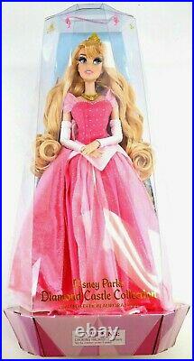 New Disney Parks Diamond Castle Collection Sleeping Beauty Aurora Doll LE 6000