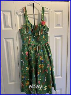 New Disney Parks Dress Shop Enchanted Tiki Room Dress Size Medium