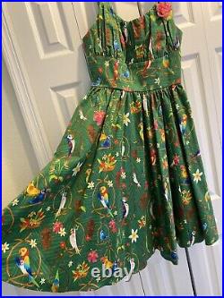 New Disney Parks Dress Shop Enchanted Tiki Room Dress Size Medium