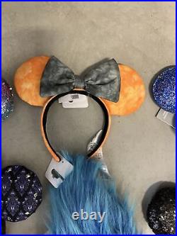 New Disney Parks Mickey Minnie Mouse Ears Lot 10 Haunted Mansion Marvel Villains