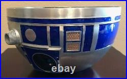 New Disney Parks Star Wars Galaxy's Edge R2-D2 Droid Head 10 Metal Serving Bowl