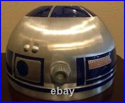New Disney Parks Star Wars Galaxy's Edge R2-D2 Droid Head 10 Metal Serving Bowl
