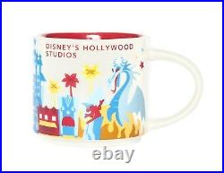 New Starbucks Disney Parks Hollywood Studios Maleficent Dragon YAH Ceramic Mug