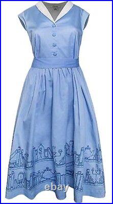 Nwt Disney Parks Belle Blue Beauty And The Beast The Dress Shop Size Small